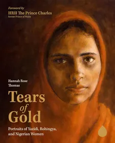 A portrait of a displaced woman